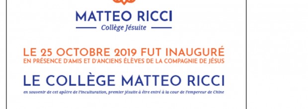 Compte-rendu de l’inauguration du Collège Matteo Ricci