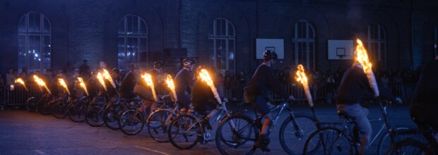 Show vélo de la IVe des Ardents de St-Michel à la Fancy-fair